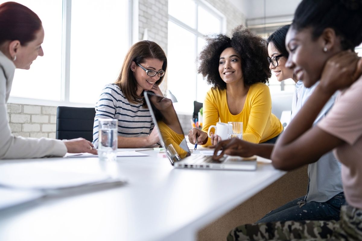 groupe de femmes en coaching 